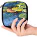 GIAPB Period Bag Sanitary Napkin Storage & Makeup Pouch | Lotus Oil Painting Color - Buy Online on GoSupps.com