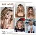 Kouwi Short Blonde Wig with Bangs - 12inch Heat Resistant Synthetic Bob Wig for White Women - Ideal for Cosplay - Buy Online on GoSupps.com