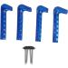 Kadimendium Soft Adjustable Plastic Ice Skate Guards - Blue | Blade Covers for Home - Buy Online on GoSupps.com
