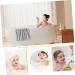 Housoutil 5pcs Children's Bath Sponge Set - Soft Shower Back Scrubber for Kids - Gentle Skin Cleaning Tool - Ideal Bath Ball & Body Scrubber - Buy Online on GoSupps.com