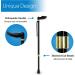 RMS Orthopedic Walking Cane - Adjustable Offset Design for Arthritis & Carpal Tunnel - Right-Handed Handle - Buy Online on GoSupps.com