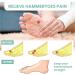 Welnove Hammertoe Corrector Gel Toe Straighteners - 8 Pcs Firm Support Pads for Bent Crooked & Hammer Toes - Cushioned Relief in Beige - Buy Online on GoSupps.com