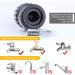 Window Cleaning Telescopic Pole Long Reach Conservatory Roof Cleaner Equipment With Squeegee &Hose Tap Connector&12+8m Water Pipe Combination Water Fed Telescopic Brush 30FT - Buy Online on GoSupps.com