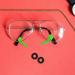 Uonlytech Slide-Resistant Glasses Holder Set | Interchangeable Ear Handles & Protective Tips for Enhanced Comfort | International Shipping Available - Buy Online on GoSupps.com
