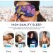 Haskirky Light Blocking Eye Mask for Business Trips and Meditation - Adjustable Adult Men and Women - Deep Sleep Comfort - Butterfly Design (3 Pack) - Buy Online on GoSupps.com