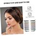 minkissy 72 Pairs Glitter Eyeliner DIY Eyelid Tape Reusable Adhesive Eyeliner Adhesive Temporary Eyeliner Glitter Eyelid Tape Transfers Eyeliner Sticker Double Eyelid Adhesive Tape Miss - Buy Online on GoSupps.com