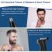 XinBarber Nose Hair Trimmer for Men USB Rechargeable 2 in 1 Painless Beard Hair Trimmer for Men and Women Cordless Pocket Size & Easy Clean - Buy Online on GoSupps.com