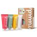 nuud Family Pack | 4 x 20ml | 100% natural vegan cream deodorant effective for 72 hours no perfume no aluminium no alcohol no baking soda no vague chemicals unisex enough for 9 months.