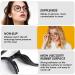 10 Pairs Adhesive Silicone Nose Pads D Shape Stick on Eye Glasses Nose Pads Anti-Slip Soft Black Stop Glasses Slipping Down Nose Pad for Eyeglasses Sunglasses 19 x 8 x 1 mm (L x W x T) Black Black-adhesive - Buy Online on GoSupps.com