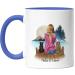 Personalized Kiddle-Design Dog Mom Mug - Unique Blue Gift for Dog Lovers & Owners - Buy Online on GoSupps.com