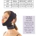 Chin Compression Garment Strap Band Face Lift - Neck Cover Face Compression (M Black) - Buy Online on GoSupps.com
