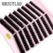 HBZGTLAD DIY Mix Tray Mega Volume Lash Clusters - Fluffy 3D Mink False Eyelashes for a Natural Wispy Look | International Shipping Available - Buy Online on GoSupps.com