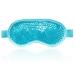 Cooling eye mask eye mask with gel pearl cool mask icer-usable eye mask sleep relaxation eye mask for hot cold therapy swollen and tired eye blue