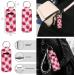 Shop Dreaweet Portable Chapstick Holder Keychain Set of 2 - Mini Travel Bottle Sleeve for Women & Girls - Strawberry Design - Buy Online on GoSupps.com