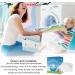 Detergent Sheets - 60pcs High Concentrated Liquidless Washing Sheets | Cleaning Laundry Strips for Home Hotel Dorms Camping Wooloo - Buy Online on GoSupps.com