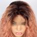 Buy Cpalsen Ombre Candy Pink Lace Front Wig | Heat-Resistant Curly Bob Replacement International Shipping Available - Buy Online on GoSupps.com