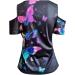 Women's Black Lace V Neck Tank Top - Floral Printed Sleeveless Blouse - XX-Large - Buy Online on GoSupps.com