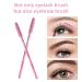 50PCS Silicone Mascara Wands - Disposable Eyelash Brushes & Soft Lash Spoolie for Eyelash Extensions (Pink) | International Shipping Available - Buy Online on GoSupps.com
