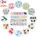 MWoot 96-Piece 3D Butterfly Nail Art Charms & Cartoon Bear Kit - Colorful DIY Nail Decorations for Manicure Jewelry Earring Brooch & Cell Phone Accessories - Buy Online on GoSupps.com