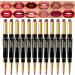 ventes flash Doublure l vres et rouge l vres pour femme doublure en 1 durable 2 longue doublure en velours avec l vre t te crayon rouge l vres pour les voyages quotidiens 1 unit (Lot de 1) red-4 - Buy Online on GoSupps.com