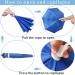 Qukipet Umbrella Hat  25 inch Fishing Umbrella Cap for Adults and Kids  Hands Free Umbrella Elastic Folding Compact UV&Rain Protection Headwear for Fishing Golf Gardening Outdoor Blue - Buy Online on GoSupps.com