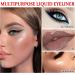 1 Pcs Glitter Eyeliner Liquid eyeliner set Metallic Shimmer Colored Eyeliners Long Lasting Waterproof Glitter Eyeshadow Sparkling Eyeliner Makeup #08 8# - Buy Online on GoSupps.com