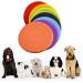 XUBX 7-Piece Dog Frisbee Set | Bite-Resistant Rubber Flying Discs for Training and Play - Buy Online on GoSupps.com
