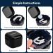 Loquick Denture Box with Sieve Hygienic Portable Container for False Teeth & Prosthesis Storage (Black) | International Shipping Available - Buy Online on GoSupps.com