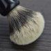 AnSafe Handmade Badger Hair Shaving Brush - Portable Resin Handle Wet Shaving Brush for Perfect Beard Foam | International Shipping - Buy Online on GoSupps.com