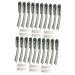 Minkissy 2 sentences 10 pieces dermaplaning-shaving tool Show eyebrow kit eyebrow remover beauty face razor dermaplaning face make-up tools 14.5x2cmx2pcs blackx2st