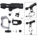 PLUSINNO Fishing Rod Holder 2PACK - 360 Degree Adjustable, Folding Design, Large Clamp Opening - RH20, 1.97 inch Max Opening - Buy Online on GoSupps.com