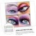 NOLITOY 12 Pcs Eyeliner Stickers Adhesive Eye Line Strip Reusable Double Eyelid Tapes Beauty Products Flash 1 count (Pack of 1) Assorted Colorx2pcs - Buy Online on GoSupps.com