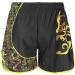 QinCiao Muay Thai Shorts for Men and Women - Black Medium | MMA Gym Boxing Kickboxing Fitness Trunks - Buy Online on GoSupps.com