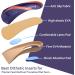RooRuns 3/4 Orthotic Insoles for Over-Pronation & Plantar Fasciitis - Men's 7-10.5 & Women's 8-11.5 - Arch Support & Heel Pain Relief - Buy Online on GoSupps.com