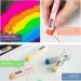Ohuhu 72 Long Chalk Pastels Set - Soft Pastels for Artists - Includes 4 Fluorescent Colors and 6 Pastel Papers - Art Supplies for Drawing, Blending, Shading - Ideal for Adults, Kids, Beginners - Buy Online on GoSupps.com