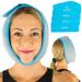 Vive Face Ice Pack Wrap for TMJ Pain Relief and Headaches - Face Ice Pack for Jaw Surgery Recovery Oral Surgery & Wisdom Teeth extractions - Heating Pad for Head & Chin - Hot & Cold Therapy Gray