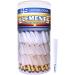 Elements Cones Size Variation | 50 & 100 Pack | Natural Rice Paper Zero Ash Flavorless Pre Rolled Cones with Tips and Packing Tubes Included (100 Count | 1 1/4)