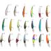 Bewinner 20pcs Fishing Lures Kit - Reusable Tackle for Oceans Lakes Rivers & Reservoirs - Ideal for International Fishing Adventures - Buy Online on GoSupps.com