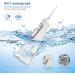 Cordless Water Flosser - 4 Modes, 4 Nozzles, 310ml Capacity, USB Charging, IPX7 Waterproof, Travel-friendly (White) - Buy Online on GoSupps.com