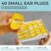 PQ Small Ear Plugs for Sleep - 40 Foam Earplugs for Small Ear Canals, 32 dB Noise Cancelling, Soft & Premium Earplugs for Men and Women - Block Snoring Effectively - Buy Online on GoSupps.com