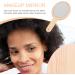 Healifty Natural Wood Hand Mirror - Vintage Portable Makeup Vanity Mirror for Women - Travel Friendly - Wood Color - Buy Online on GoSupps.com