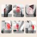 Winter Warm Self Heating Knee Brace - Graphene Fiber Knee Sleeve for Pain Relief (L C Cup) | International Shipping - Buy Online on GoSupps.com