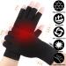 Compression Arthritis Gloves for Men & Women - Black Medium (2 Pair) - Buy Online on GoSupps.com