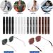 Zefan Glasses Bracket Cover with 20 Pairs Non-Slip Silicone Pads | Anti-Slip Sports & Reading Glasses Accessories in Multiple Colors - Buy Online on GoSupps.com