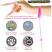 Tipu 5 Pack Diamond Grip Lash Tweezers Set - Japanese Stainless Steel Fiber Tip, Professional Volume Eyelash Extensions Tool with Wristband (Pink Gold) - Buy Online on GoSupps.com