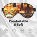 Chicken Leg Burger Sleep Mask - Adjustable & Breathable Eye Mask for Comfort | Fashionable International Shipping - Buy Online on GoSupps.com