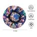Awegeo 3 Pcs Satin Bonnet Set for Black Women Hair Care | Soft Silk Bonnets for Hair Loss Prevention | Luxurious Fabric with Wide Elastic Band | Normal Size Black, Green & Navy Flowers - Buy Online on GoSupps.com