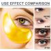 Under Eye Masks - 5pairs 24K Under Eye Patches - Eye Masks Skincare for Puffy Eyes Dark Circles Bags Gold Eye Pads Anti-Aging Hyaluronic Acid Moisturiser Remove Eye Bags Hydrating - Buy Online on GoSupps.com
