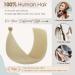 Elailite Nano Ring Hair Extensions Blonde Real Human Hair 50 Strands 50g Cold Fusion With Nano Beads Remy Hair Straight (#60 Platinum Blonde 16 Inch) 16 Inch (NANO) #60 Platinum Blonde - Buy Online on GoSupps.com