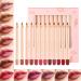  G n rique Lip Pencil Set | 12-Color Multifunctional Lip Pencil Nourishing Lipstick for Women Lovers Girlfriends Mothers Aunts Makeup Lovers and More - Buy Online on GoSupps.com